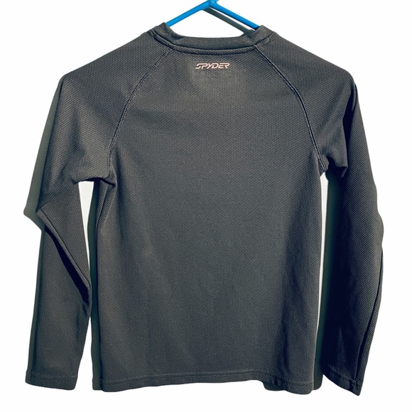 SPYDER Boy’s Moisture Wicking Long Sleeve SM 8 - Picture 2 of 9